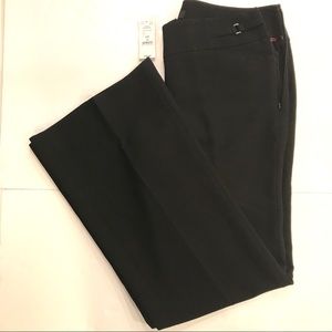 NWT White House Black Market Black Crepe Pants 4S